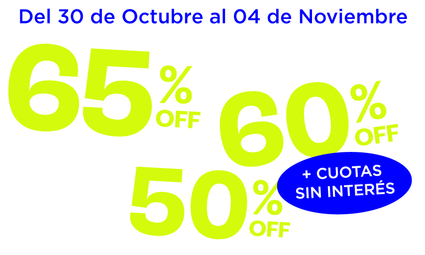 Cyber Sale 65% 60% 50%